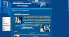 Desktop Screenshot of jandarmeriabihor.ro